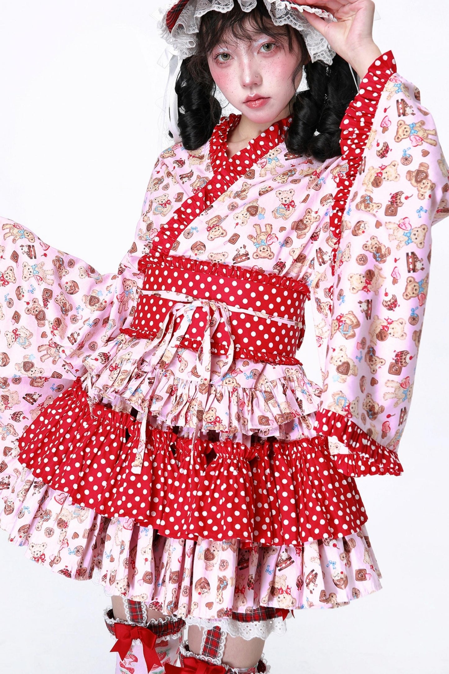 Retro Lolita Kimono Blouse