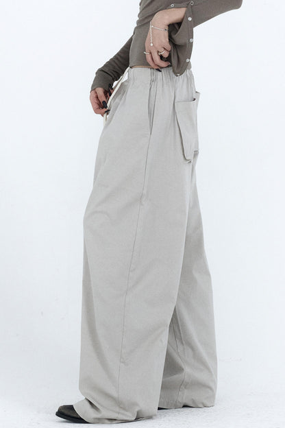 Relaxed Fit Gray Work Pants