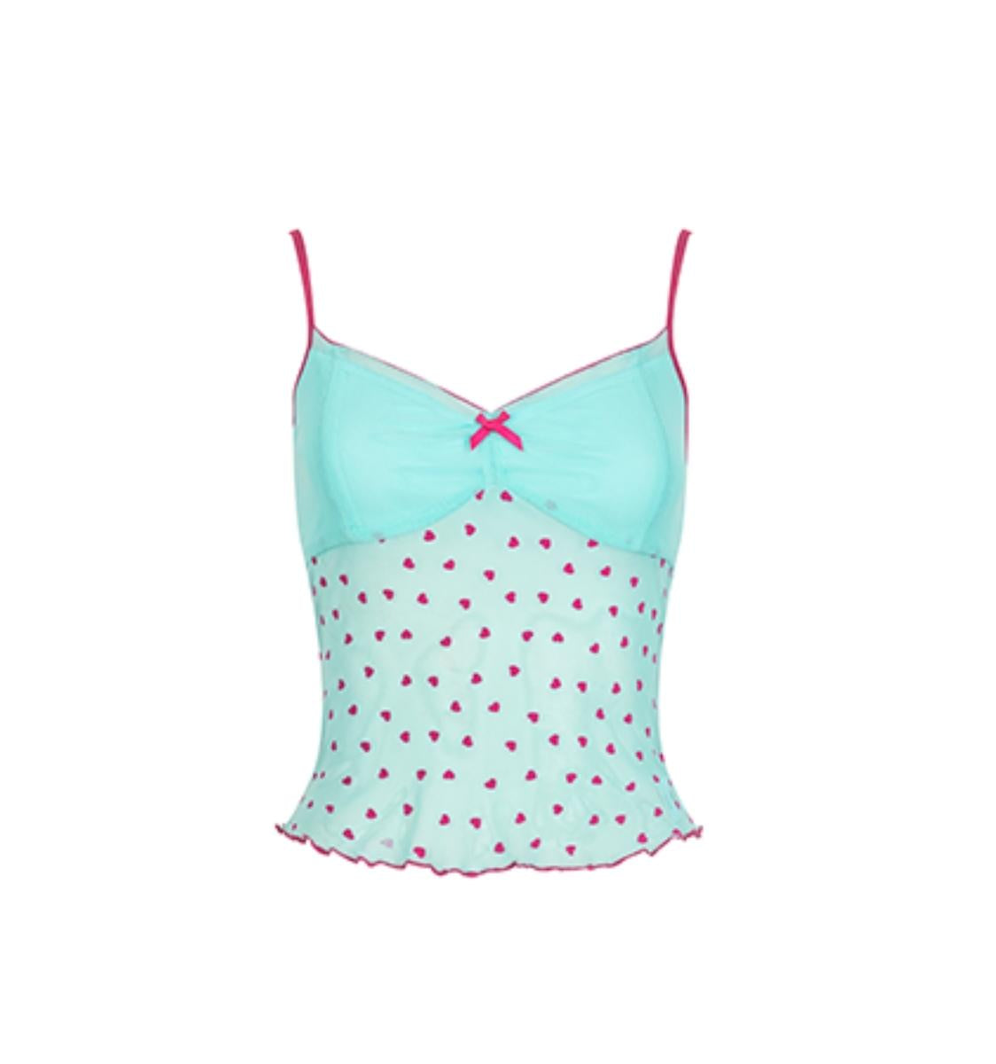 Charming Mesh Cami Top