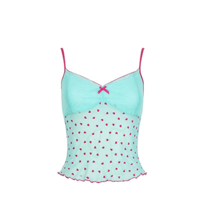 Charming Mesh Cami Top