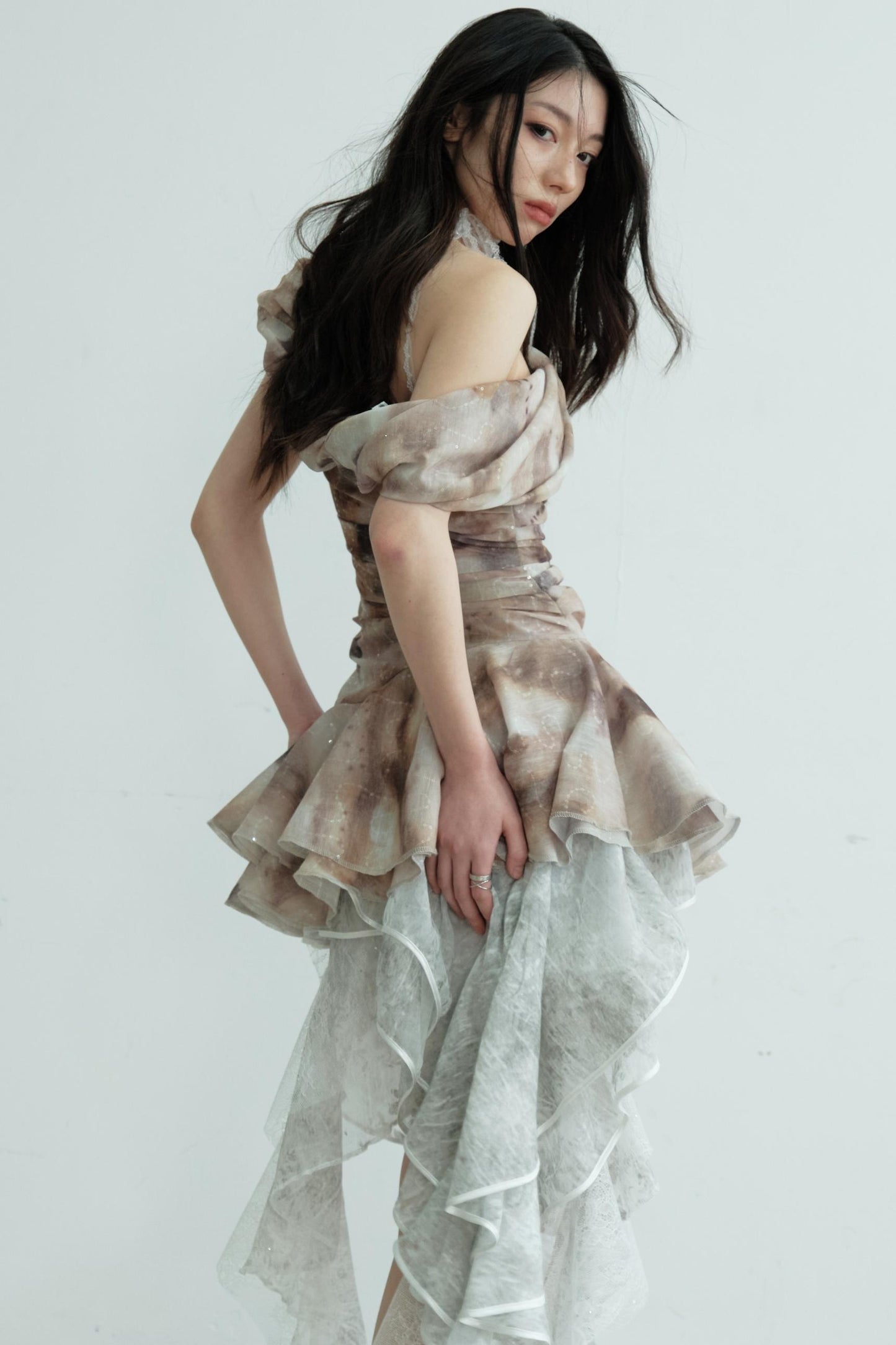 Romantic Tulle Bustier Top