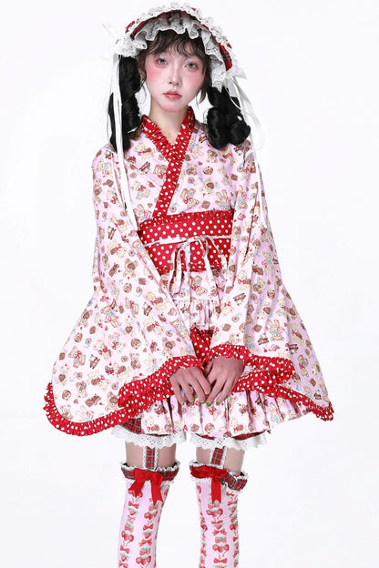 Retro Lolita Kimono Blouse