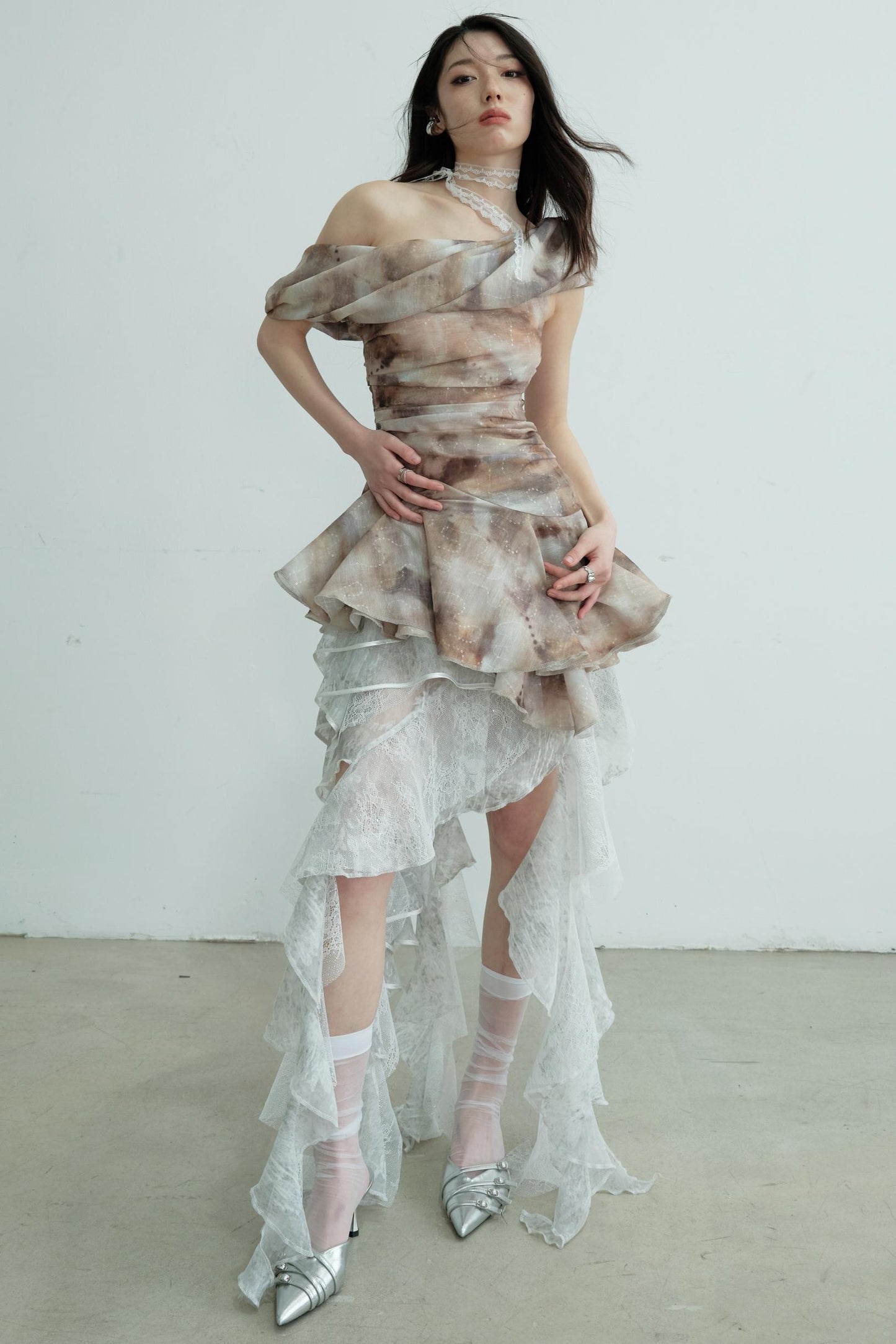 Romantic Tulle Bustier Top