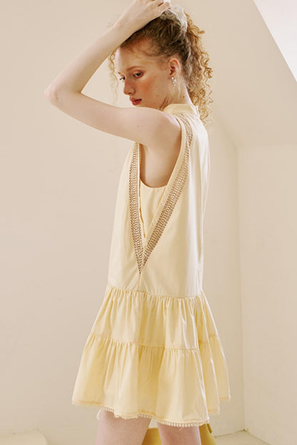 Summer Lace Layered Dress