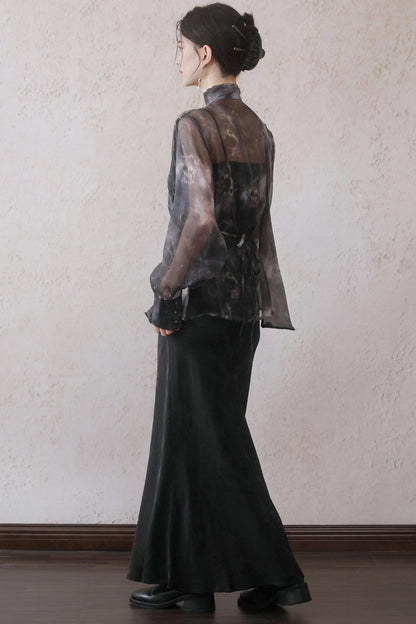 Purple Halo Mesh Jacket