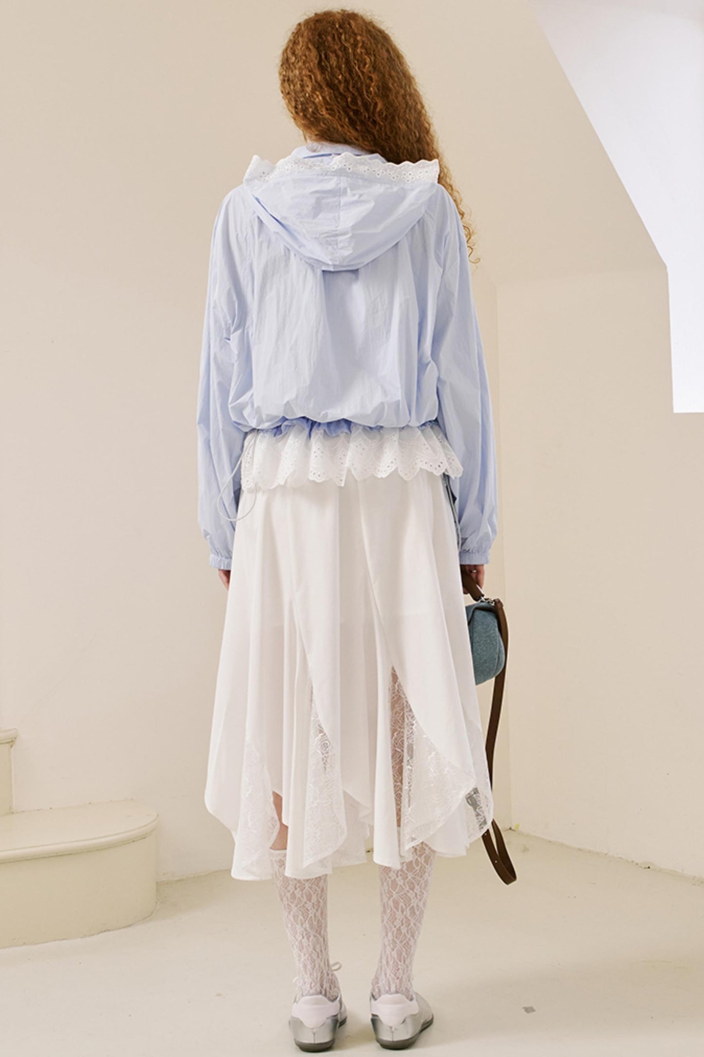 Breezy Lace Fishtail Skirt