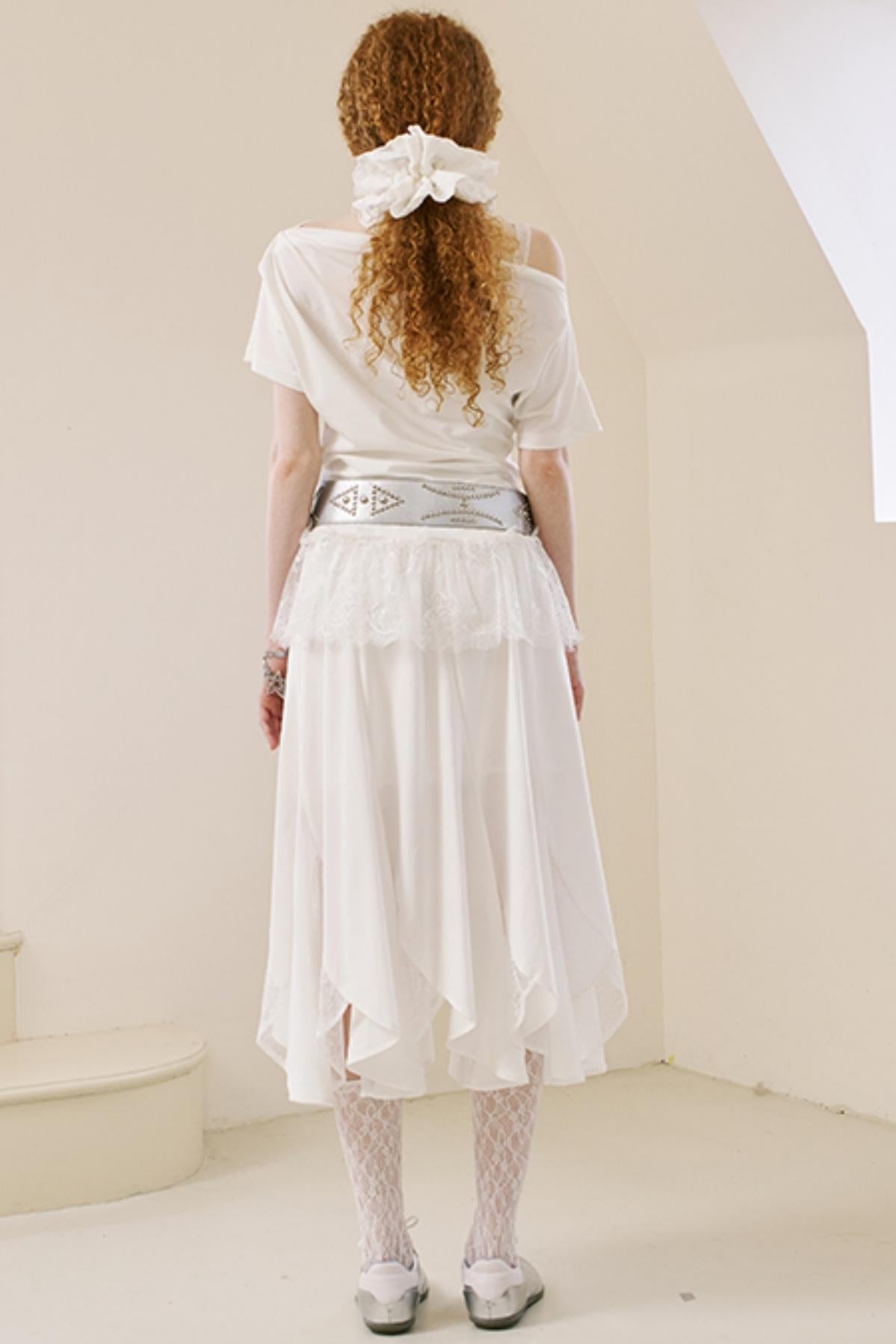 Breezy Lace Fishtail Skirt