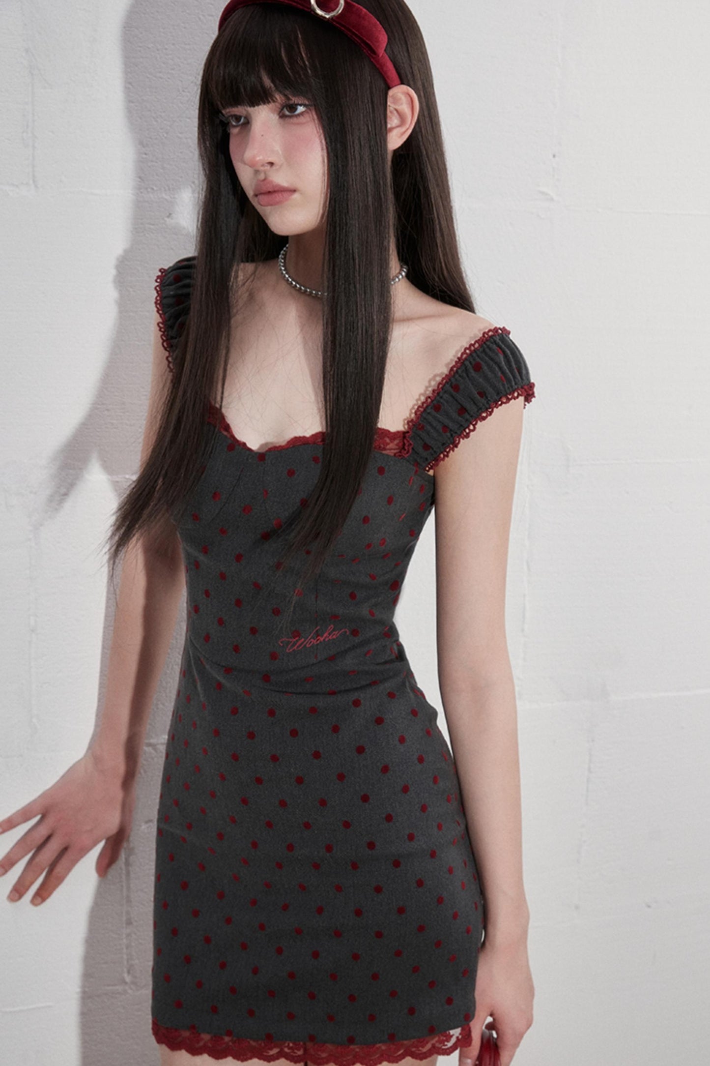 Romance Lace Halter Dress