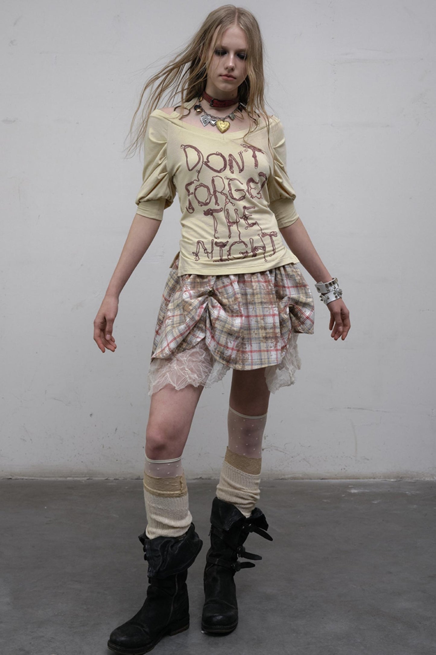 Bubble Sleeve T-Shirt