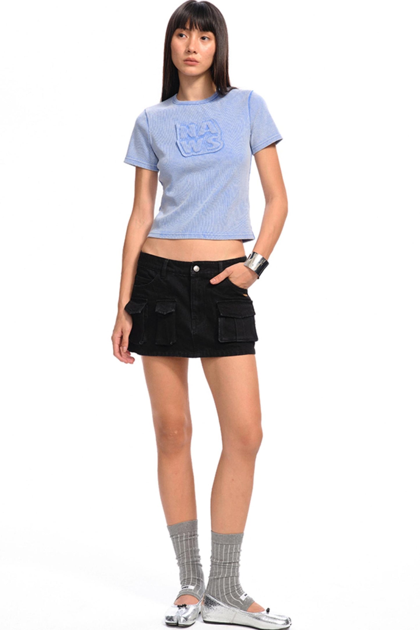 Vintage Round Neck Tee