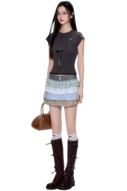 Summer Chic Polka Dot Lace Top