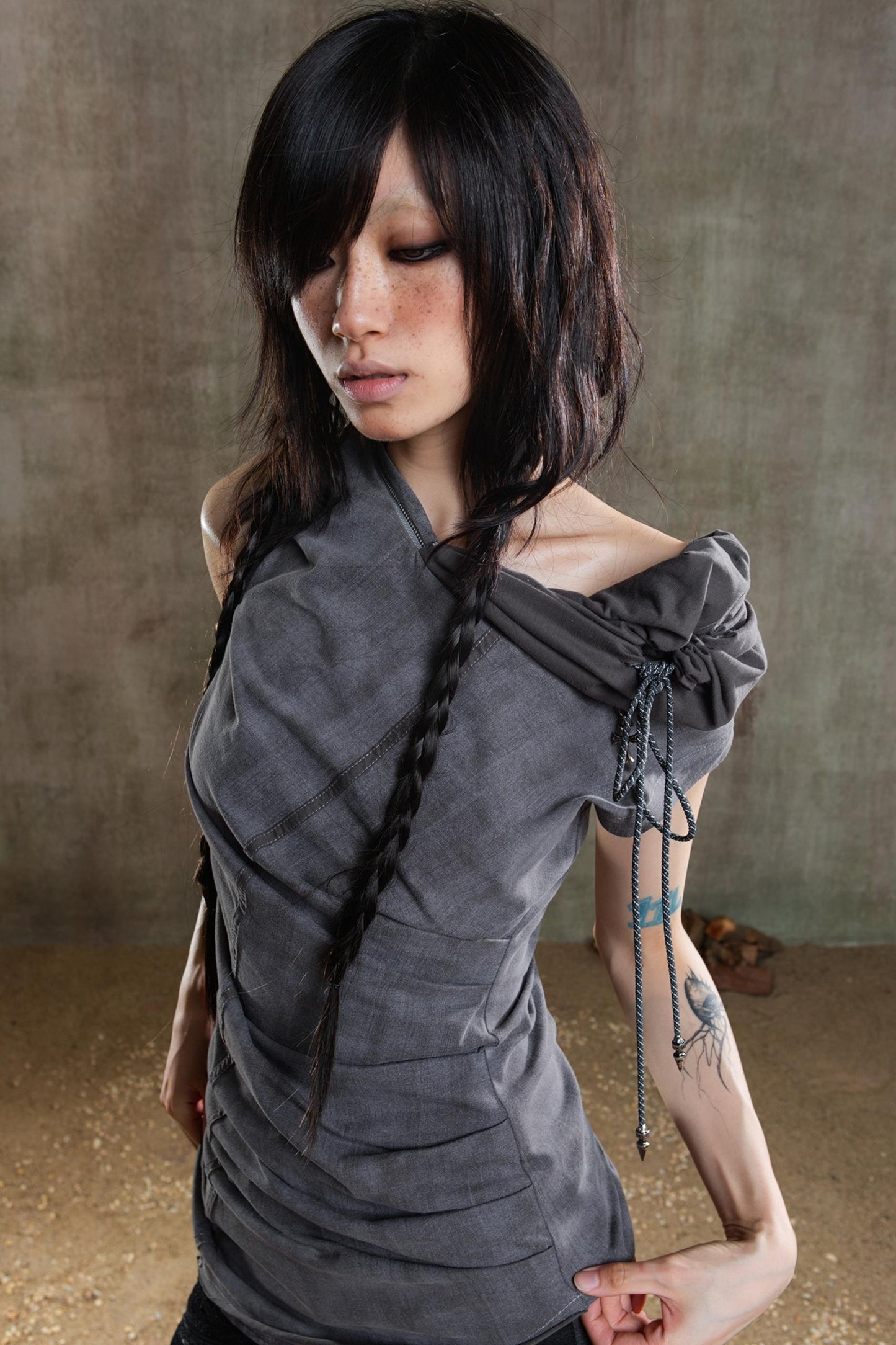 Punk Pleated Vest