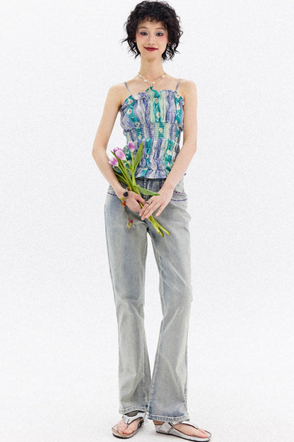 Summer Lace Micro Jeans