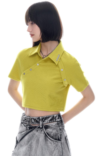 Simple Knit Modern Polo Shirt