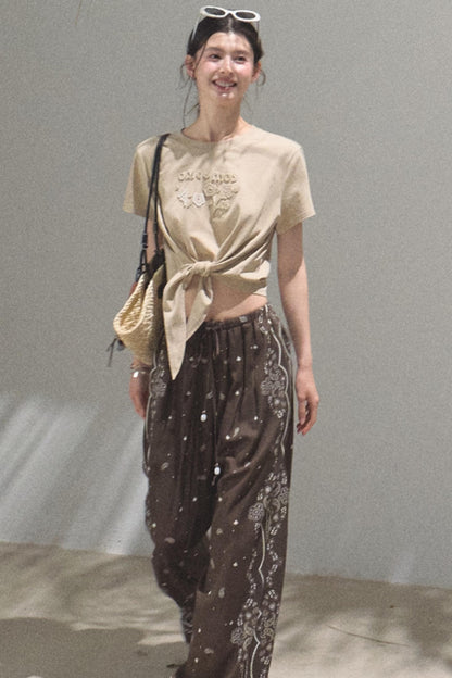 Bohemian Breeze Linen Pants