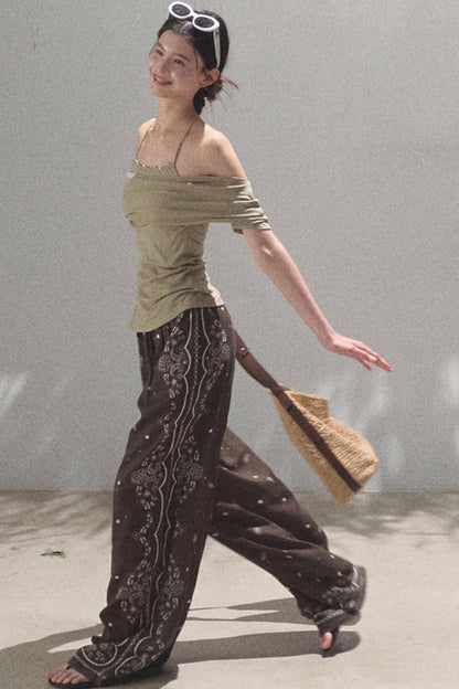 Bohemian Breeze Linen Pants