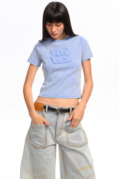 Vintage Round Neck Tee