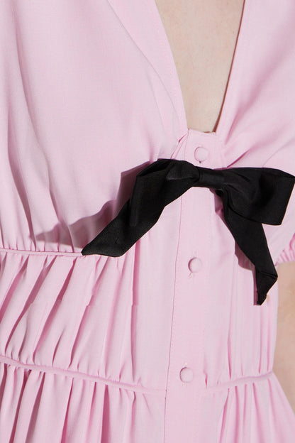 Bow Hem Summer Dress