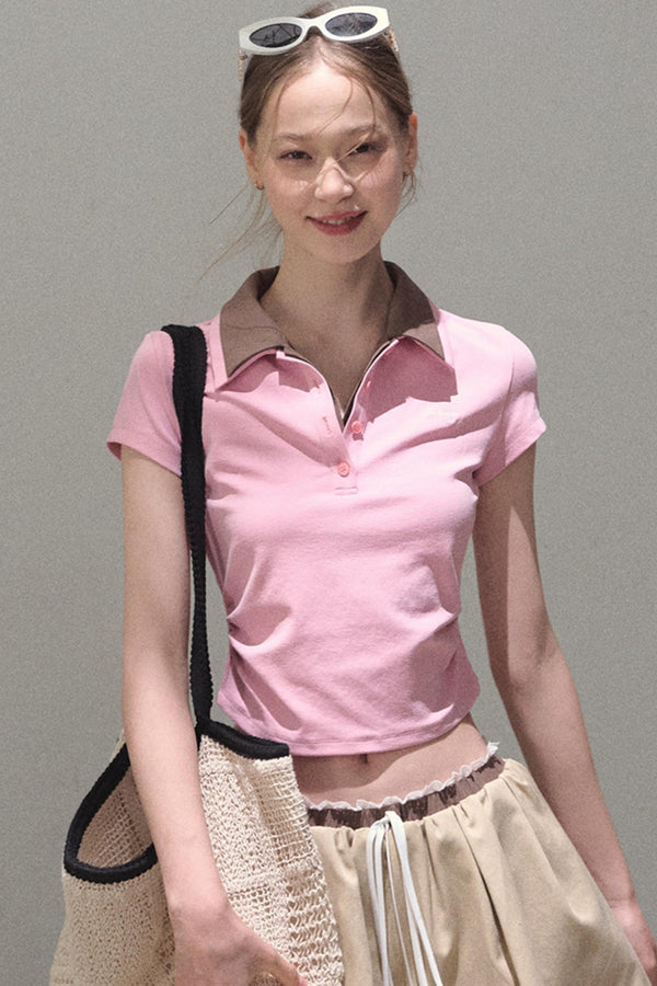 Vintage Lace Poncho Polo Skirt Set-Up