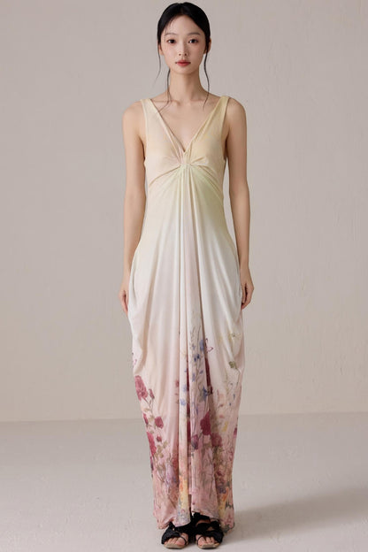 Moonlit Jacquard Dress