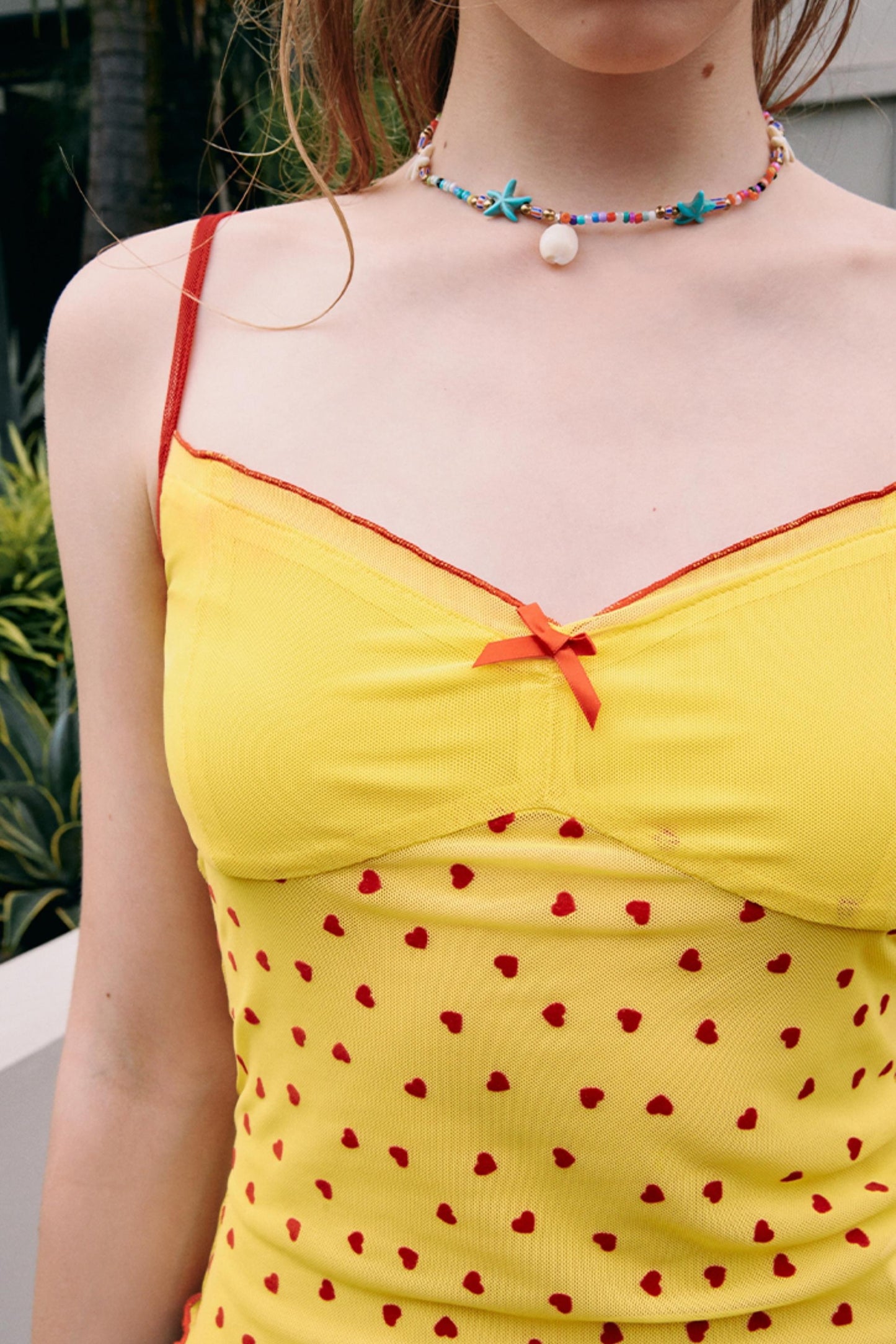 Charming Mesh Cami Top