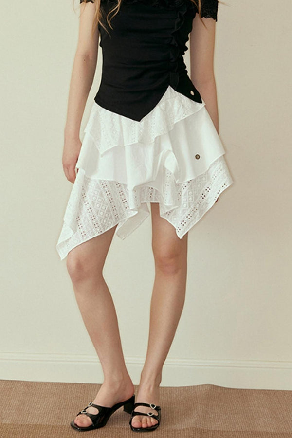 White Butterfly Skirt