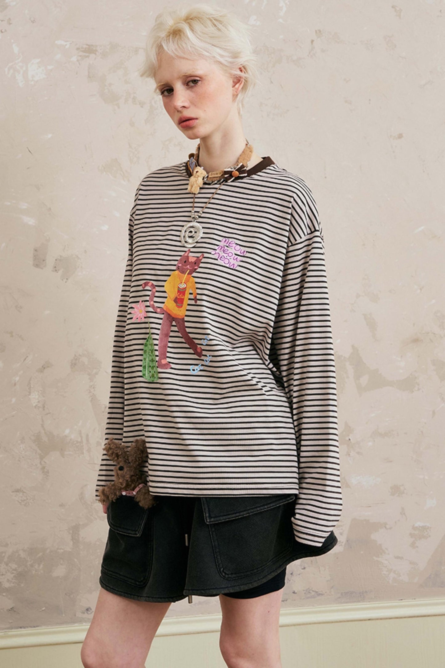 Striped Long Sleeve T-Shirt