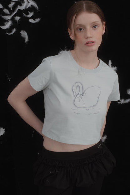 Swan Cotton Tee