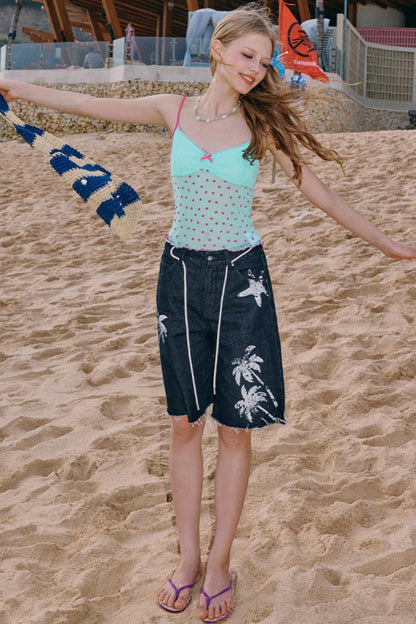 Charming Mesh Cami Top