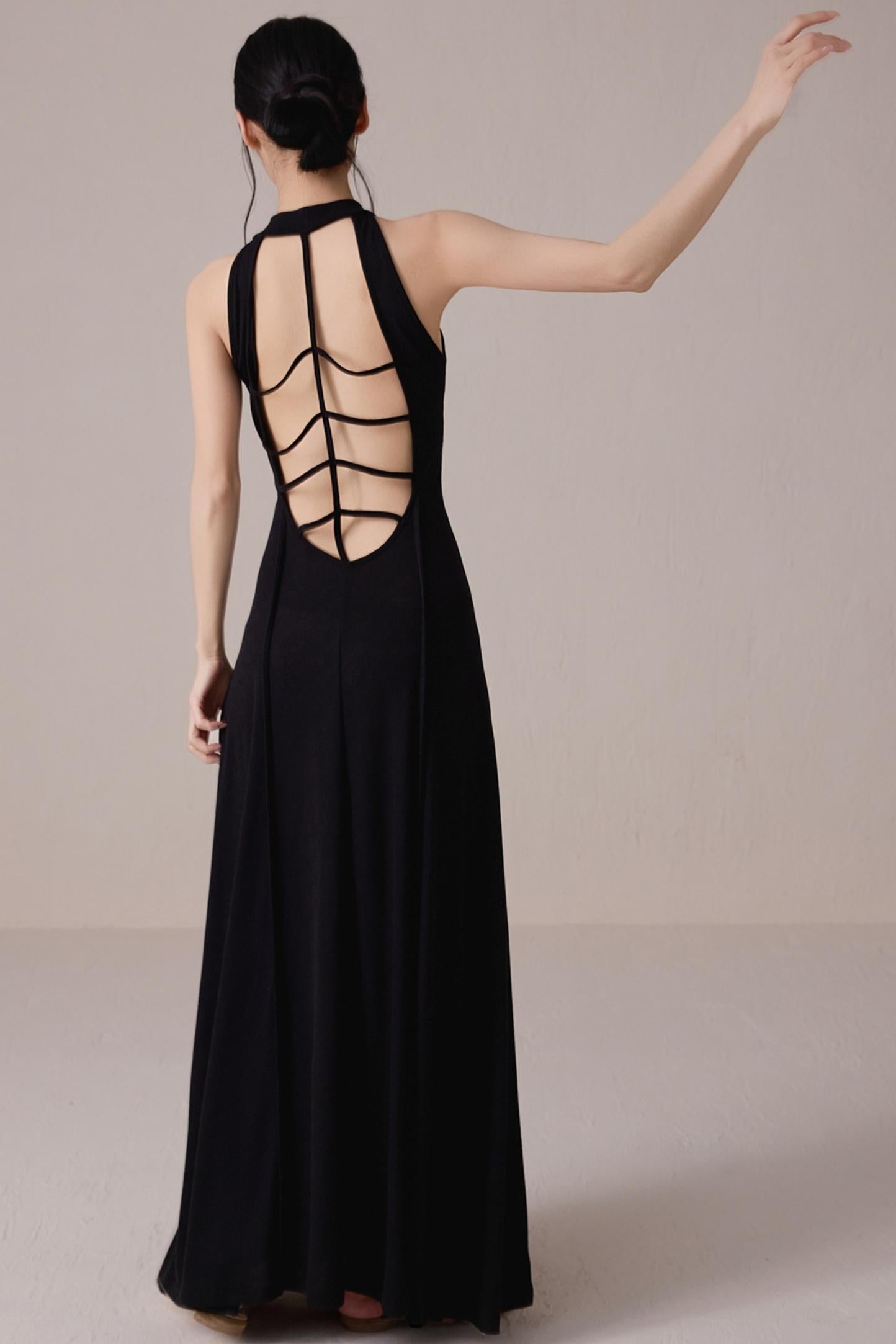 Backless Slim Dress