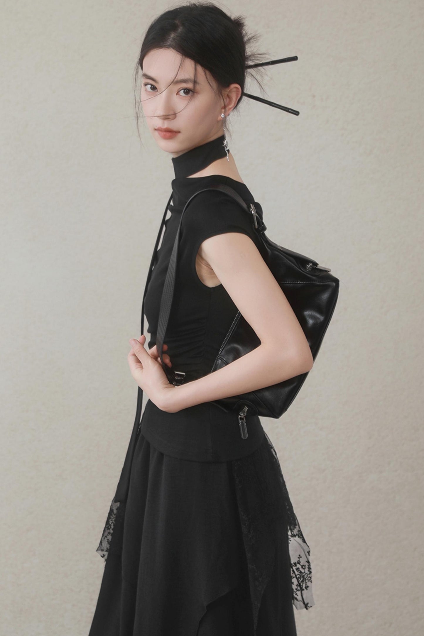 Flutter Drawstring T-Shirt