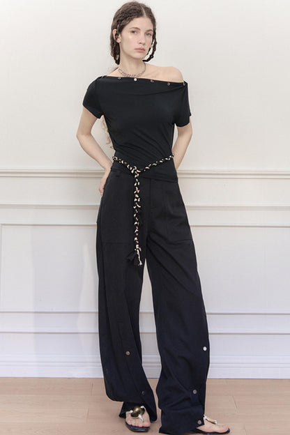 Irregular Gemstone Waist Chain