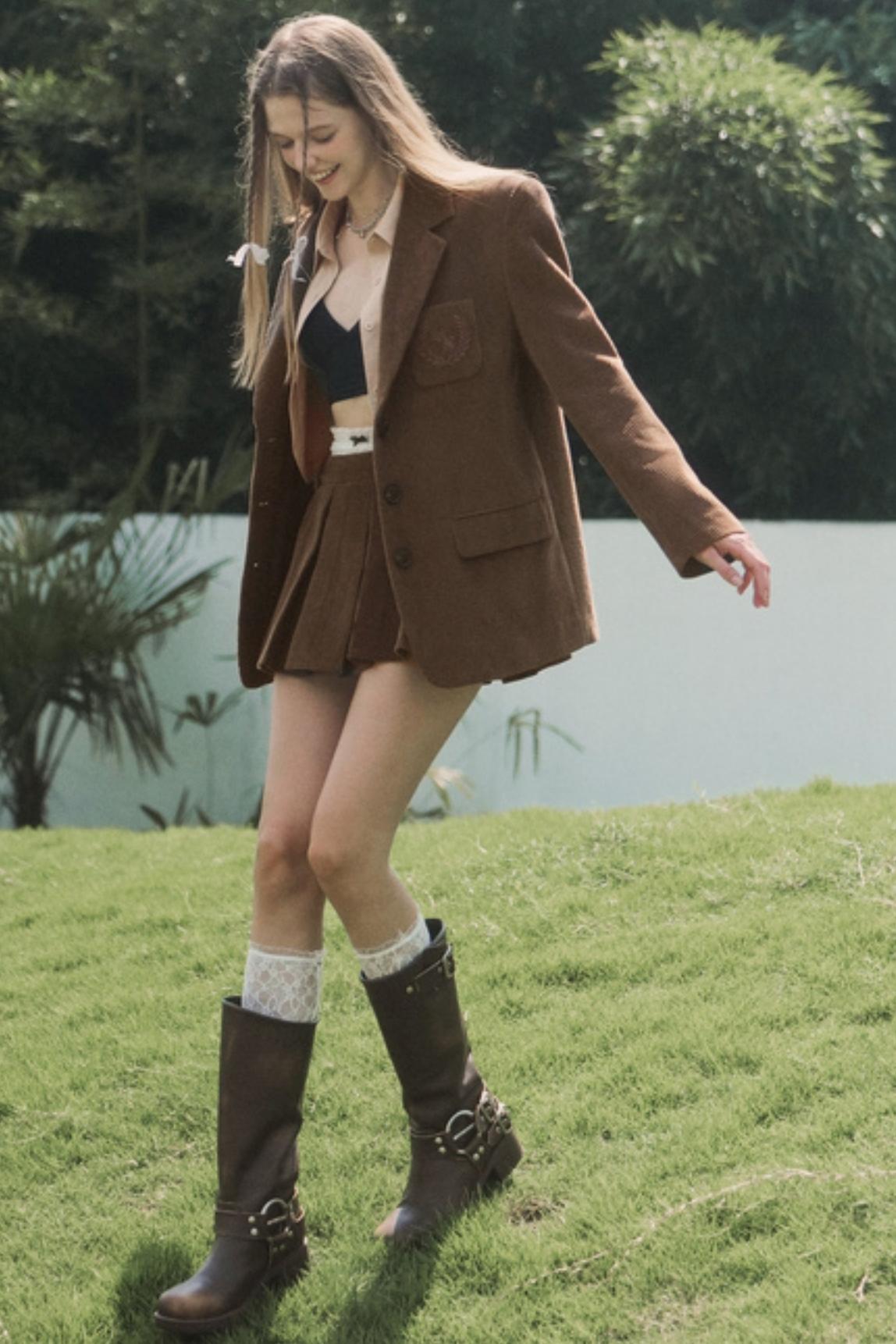 Brown Corduroy Blazer