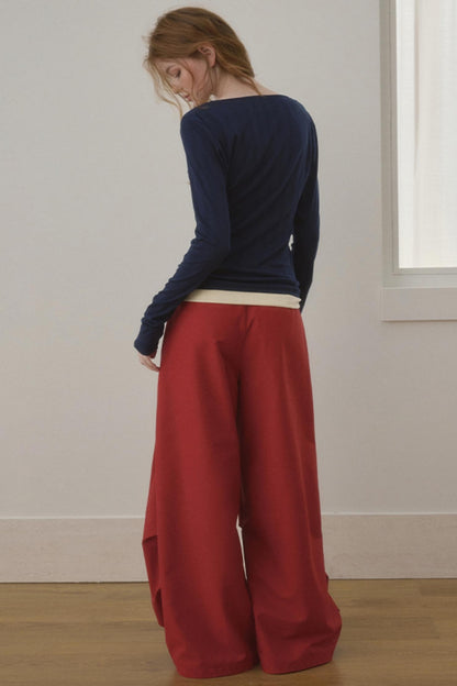 Effortless Relaxed Wide Pants