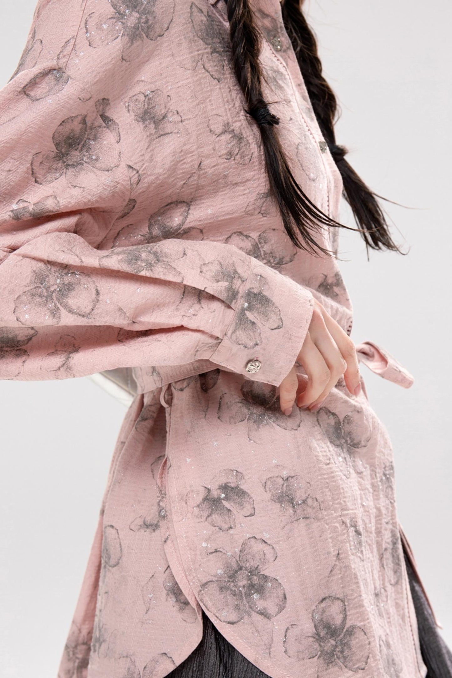 Cherry Blossom Layered Shirt