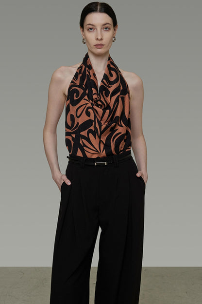 Swing Neck Strapless Summer Top