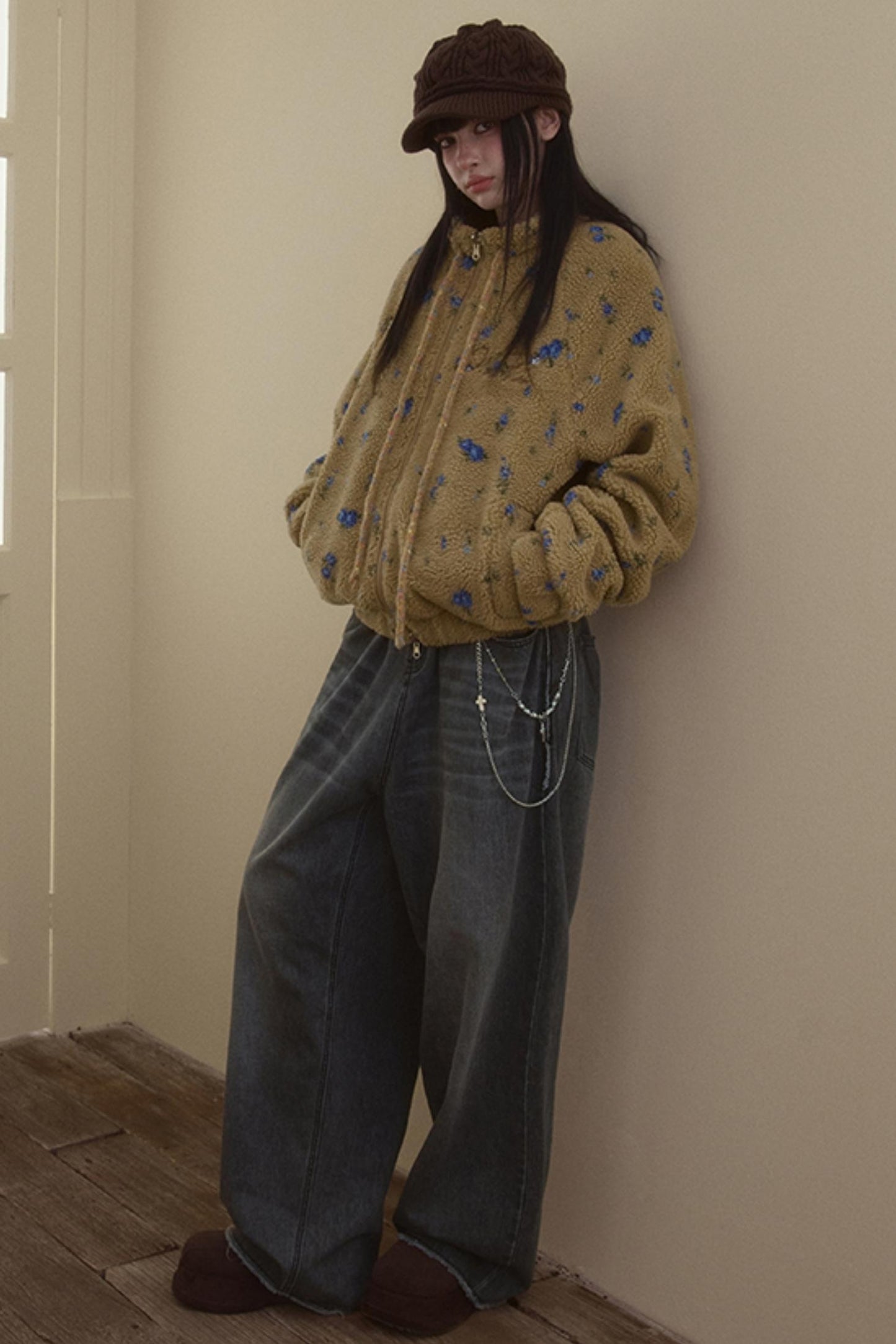 Vintage Loose Denim Trousers