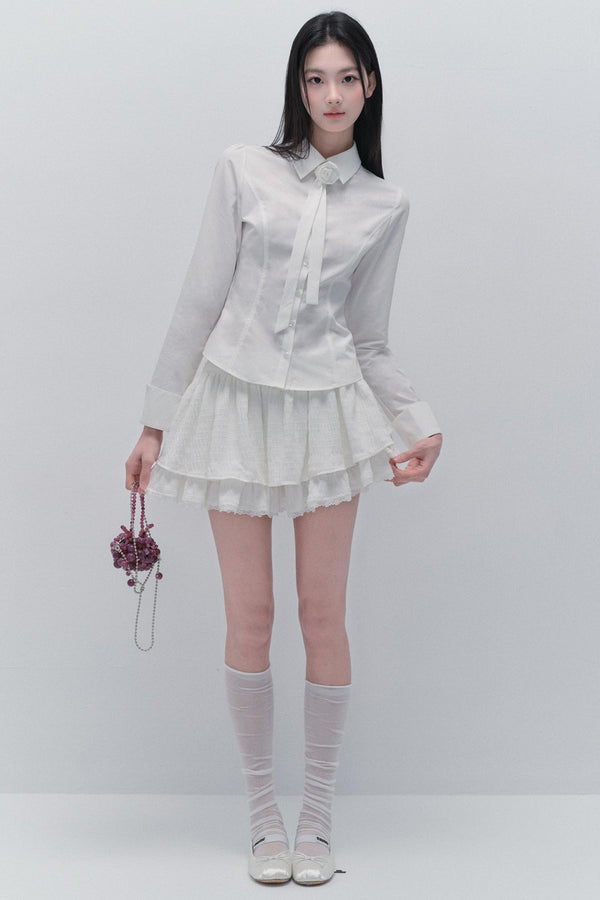 Tie-Waist Commuter Shirt Set-Up