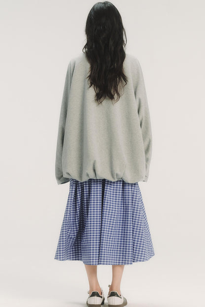 Patchwork Embroidery Sweatshirt