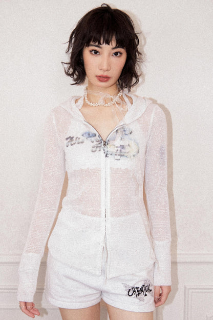 Beaded Lace Cardigan