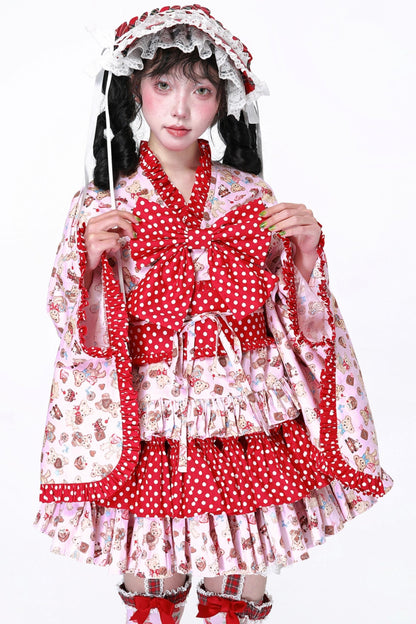 Retro Lolita Kimono Blouse