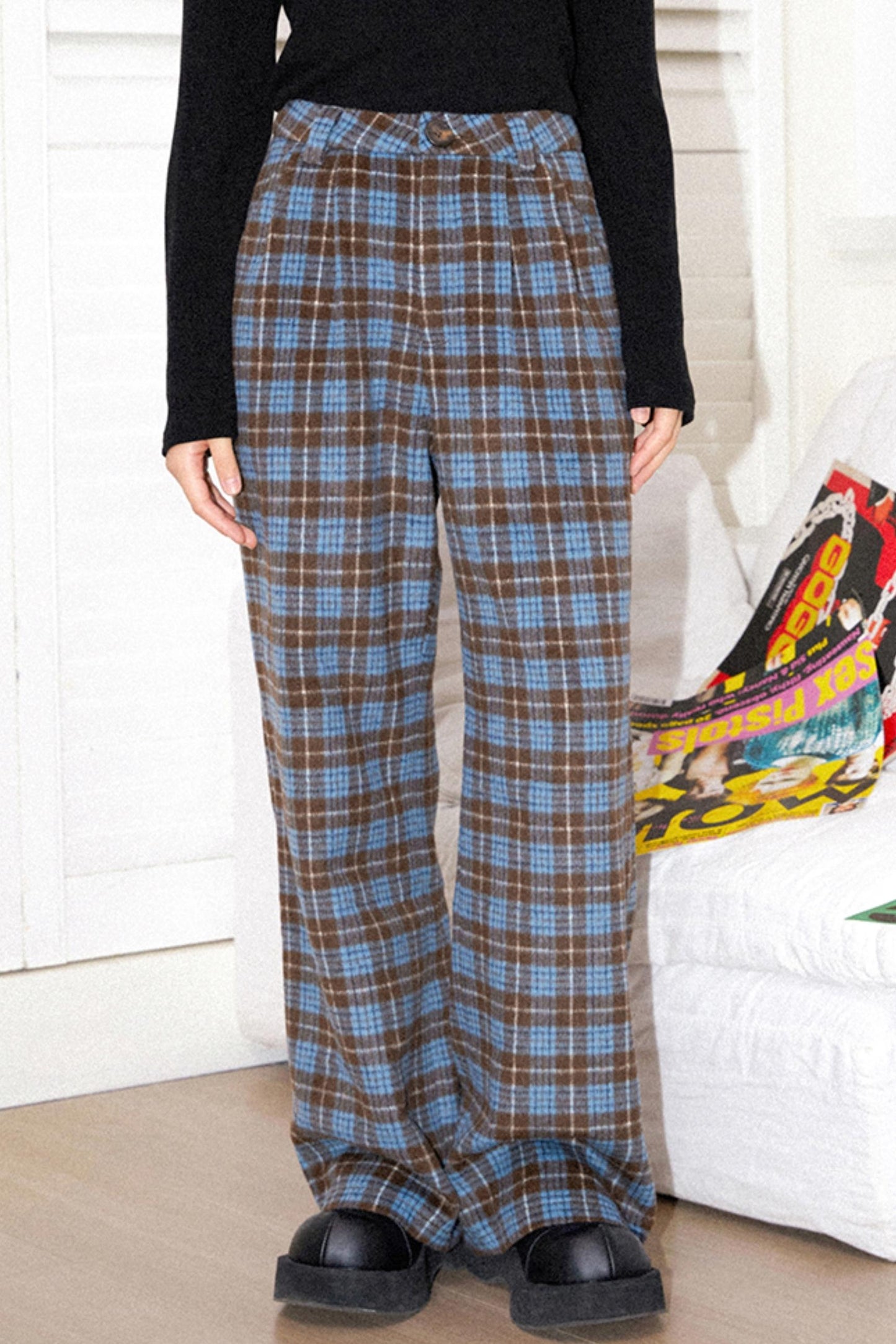 Sea Salt Caramel Plaid Pants