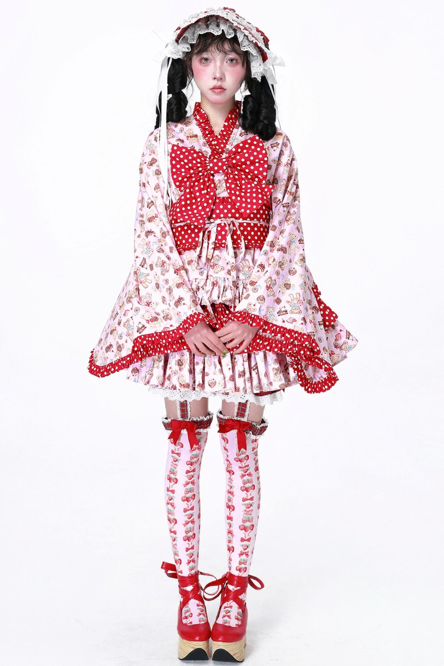 Retro Lolita Kimono Blouse