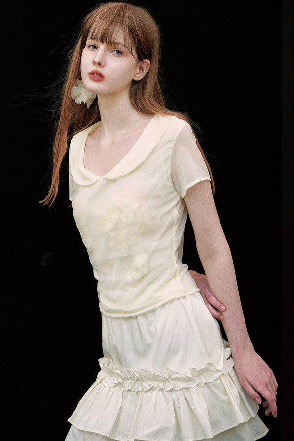 Summer Blossom Tee Skirt Set-Up