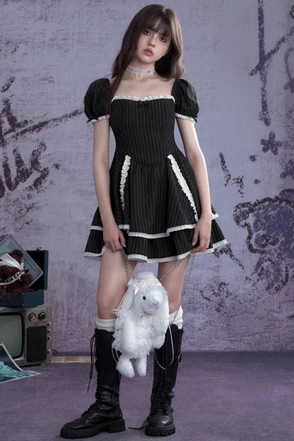 Sweet Lace Cake Dress