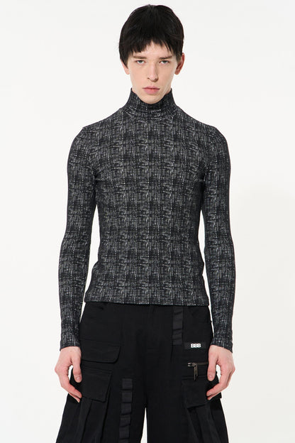 Minimalist Stand Collar Tee