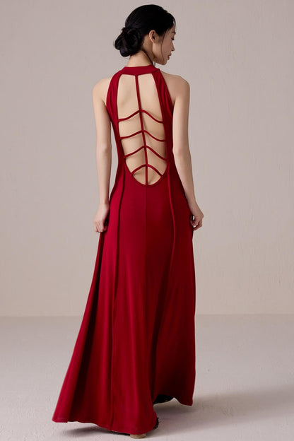 Backless Slim Dress