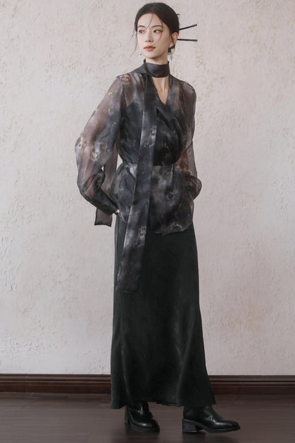 Purple Halo Mesh Jacket