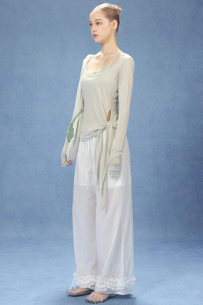 Breezy Bloom Wide-Leg Pants