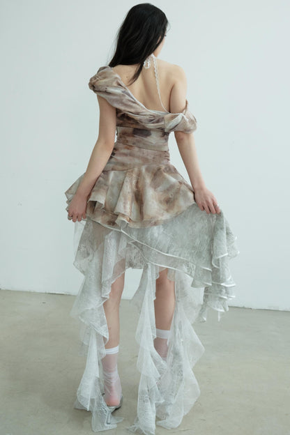 Romantic Tulle Bustier Top